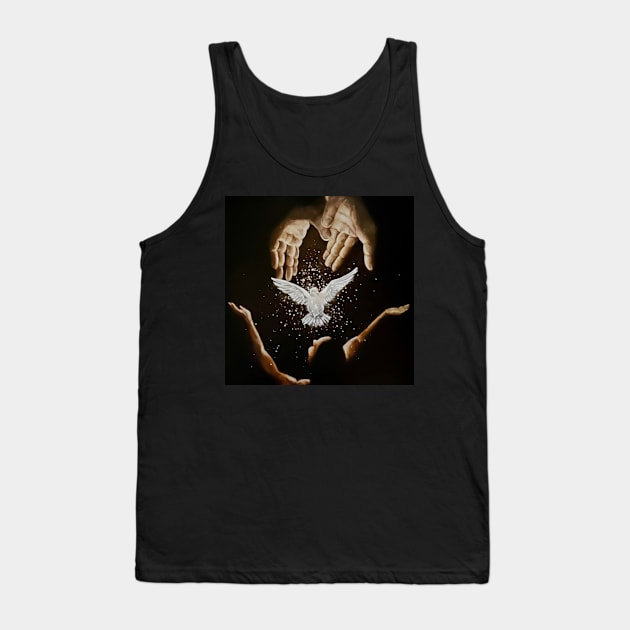 Holy Spirit Tank Top by Artsyboo